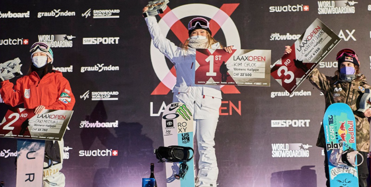 Imatge del podi a Laax | FIS